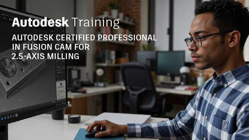 Autodesk Certified Professional in Fusion CAM for 2.5-Axis Milling