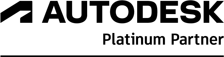 Autodesk platinum partner logo cmyk black